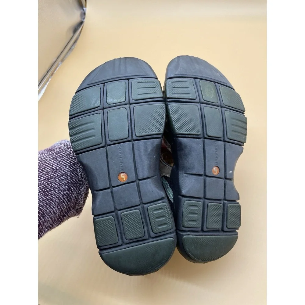 Clarks Men's‎ Sandals Unstructured Brown Mens Size 8 Medium Fishing/ Hiking